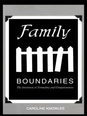 cover image of Family Boundaries